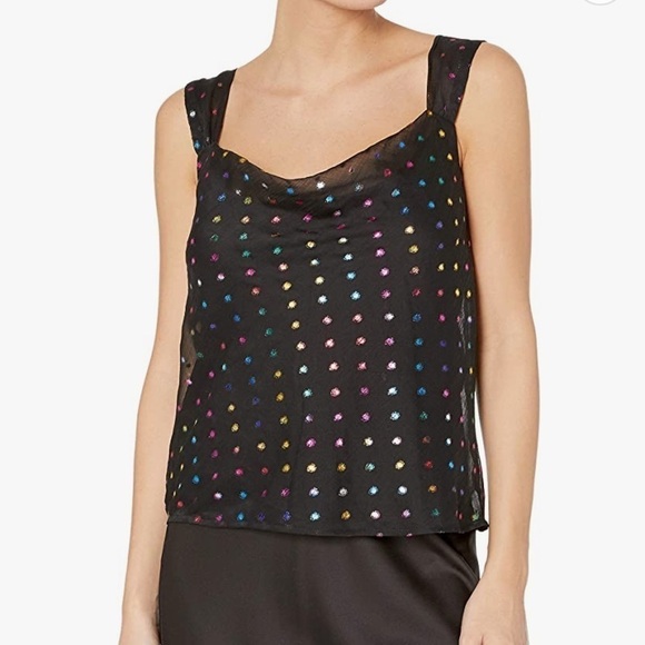 Ali & Jay Rainbow Dot Foil Blouse - Picture 3 of 13
